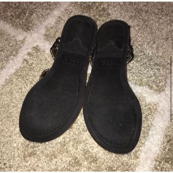 MIA Snakeskin Sandals  - Picture 3 of 7